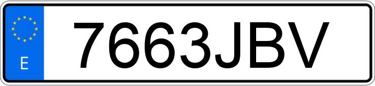 Numer rejestracyjny 7663JBV posiada MAZDA CX-5