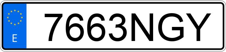 Numer rejestracyjny 7663NGY posiada BYD ATTO 2 Numer rejestracyjny 7663NGY posiada BYD ATTO 2