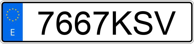 Numer rejestracyjny 7667KSV posiada CITROEN BERLINGO