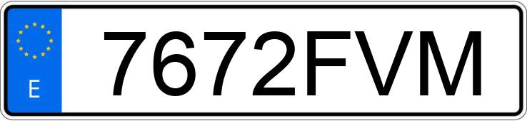 Numer rejestracyjny 7672FVM posiada AUDI A6