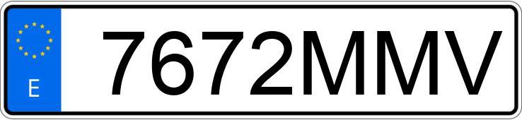 Numer rejestracyjny 7672MMV posiada MERCEDES B (245)