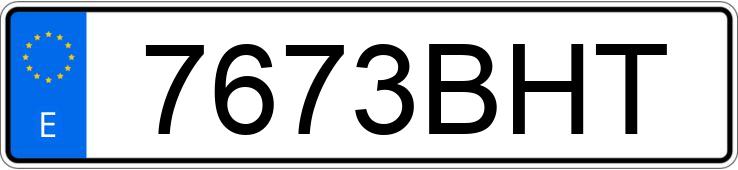 Numer rejestracyjny 7673BHT posiada MERCEDES SPRINTER Numer rejestracyjny 7673BHT posiada MERCEDES SPRINTER