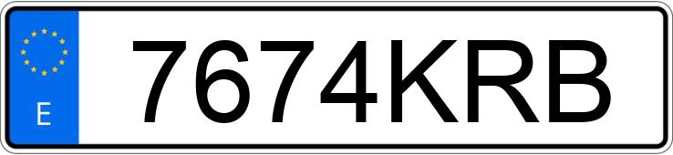 Numer rejestracyjny 7674KRB posiada RENAULT MEGANE SPORT TOURER Numer rejestracyjny 7674KRB posiada RENAULT MEGANE SPORT TOURER