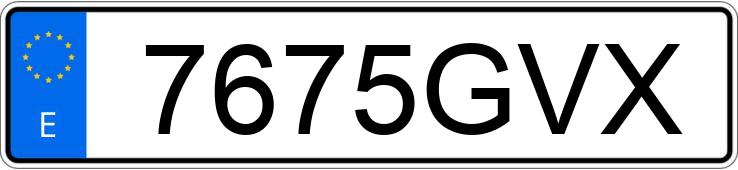 Numer rejestracyjny 7675GVX posiada HYUNDAI I30