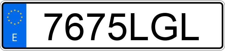 Numer rejestracyjny 7675LGL posiada PEUGEOT 5008