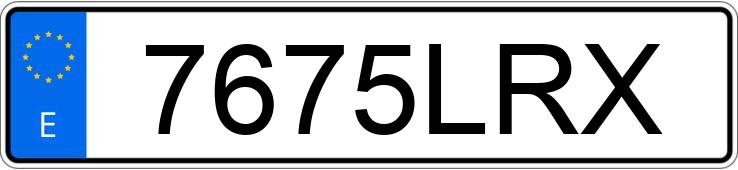 Numer rejestracyjny 7675LRX posiada VOLKSWAGEN T-CROSS