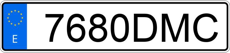 Numer rejestracyjny 7680DMC posiada SKODA SUPERB Numer rejestracyjny 7680DMC posiada SKODA SUPERB