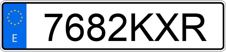 Registreringsnummer7682KXR har AUDI Q2