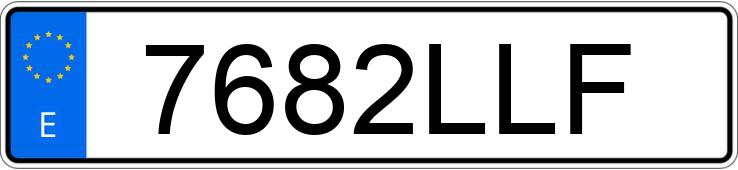 Numer rejestracyjny 7682LLF posiada PEUGEOT 308