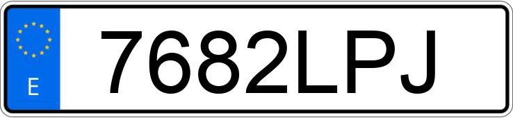 Numer rejestracyjny 7682LPJ posiada BMW X4 Numer rejestracyjny 7682LPJ posiada BMW X4