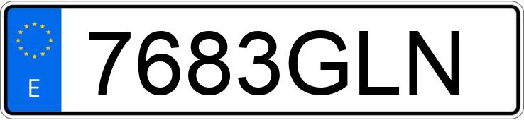 Numer rejestracyjny 7683GLN posiada IVECO DAILY