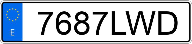 Numer rejestracyjny 7687LWD posiada TOYOTA PROACE CITY Numer rejestracyjny 7687LWD posiada TOYOTA PROACE CITY