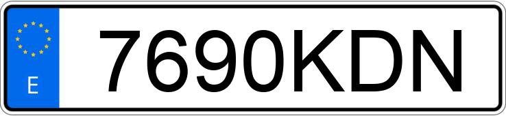 Numer rejestracyjny 7690KDN posiada CITROEN BERLINGO Numer rejestracyjny 7690KDN posiada CITROEN BERLINGO