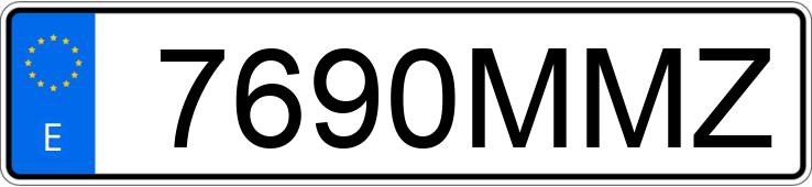 Numer rejestracyjny 7690MMZ posiada PEUGEOT 3008 Numer rejestracyjny 7690MMZ posiada PEUGEOT 3008