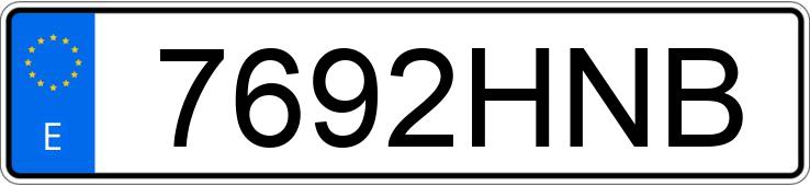 Numer rejestracyjny 7692HNB posiada PEUGEOT 508