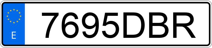 Numer rejestracyjny 7695DBR posiada AUDI A4 Numer rejestracyjny 7695DBR posiada AUDI A4