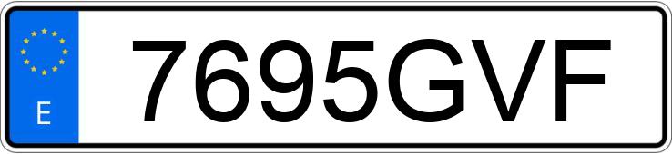 Numer rejestracyjny 7695GVF posiada FORD KUGA Numer rejestracyjny 7695GVF posiada FORD KUGA