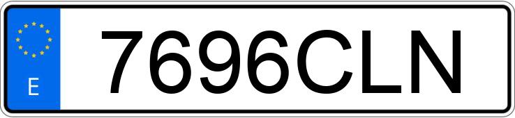 Numer rejestracyjny 7696CLN posiada NISSAN INTERSTAR Numer rejestracyjny 7696CLN posiada NISSAN INTERSTAR