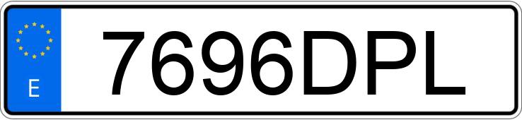 Numer rejestracyjny 7696DPL posiada VOLKSWAGEN TOUAREG