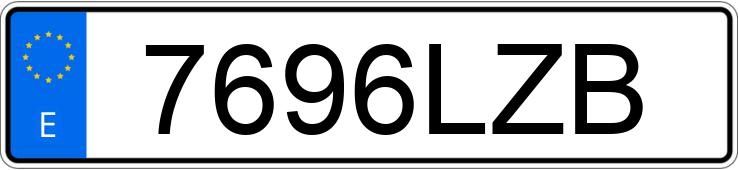 Numer rejestracyjny 7696LZB posiada YAMAHA XSR Numer rejestracyjny 7696LZB posiada YAMAHA XSR