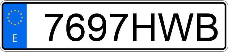 Numer rejestracyjny 7697HWB posiada VOLKSWAGEN POLO ADVANCE 1.2 TDI 75