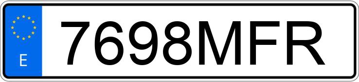 Numer rejestracyjny 7698MFR posiada CUPRA FORMENTOR