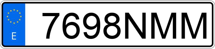 Numer rejestracyjny 7698NMM posiada PORSCHE 718 CAYMAN Numer rejestracyjny 7698NMM posiada PORSCHE 718 CAYMAN