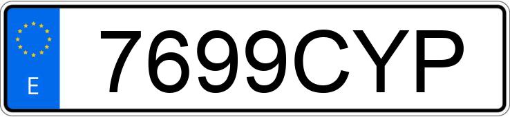 Numer rejestracyjny 7699CYP posiada HONDA JAZZ