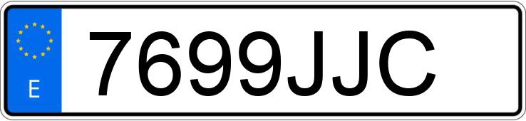 Numer rejestracyjny 7699JJC posiada SEAT TOLEDO Numer rejestracyjny 7699JJC posiada SEAT TOLEDO