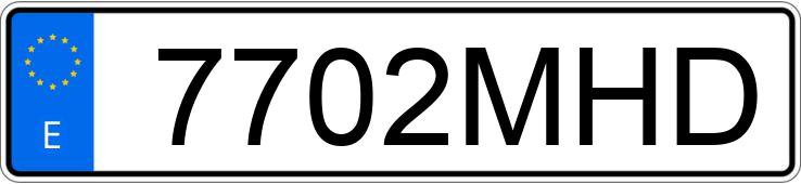 Numer rejestracyjny 7702MHD posiada CUPRA FORMENTOR