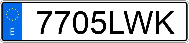 Numer rejestracyjny 7705LWK posiada CUPRA FORMENTOR