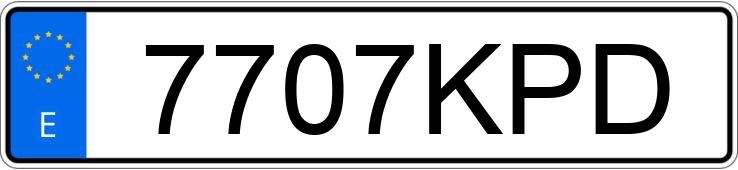 Numer rejestracyjny 7707KPD posiada MERCEDES C (205) Numer rejestracyjny 7707KPD posiada MERCEDES C (205)