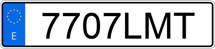 Numer rejestracyjny 7707LMT posiada PEUGEOT RIFTER Numer rejestracyjny 7707LMT posiada PEUGEOT RIFTER