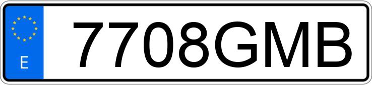 Numer rejestracyjny 7708GMB posiada FORD FIESTA Numer rejestracyjny 7708GMB posiada FORD FIESTA