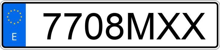 Numer rejestracyjny 7708MXX posiada SMART FORFOUR Numer rejestracyjny 7708MXX posiada SMART FORFOUR