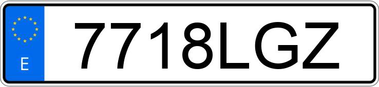 Numer rejestracyjny 7718LGZ posiada CITROEN C4 GRAND SPACETOURER