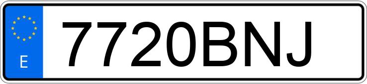 Numer rejestracyjny 7720BNJ posiada AUDI A4 Numer rejestracyjny 7720BNJ posiada AUDI A4