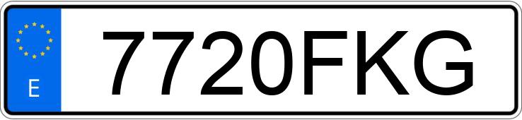 Numer rejestracyjny 7720FKG posiada CITROEN XSARA Numer rejestracyjny 7720FKG posiada CITROEN XSARA