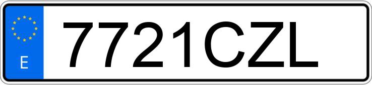 Numer rejestracyjny 7721CZL posiada AUDI A4 Numer rejestracyjny 7721CZL posiada AUDI A4