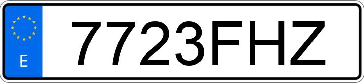 Numer rejestracyjny 7723FHZ posiada KIA RIO