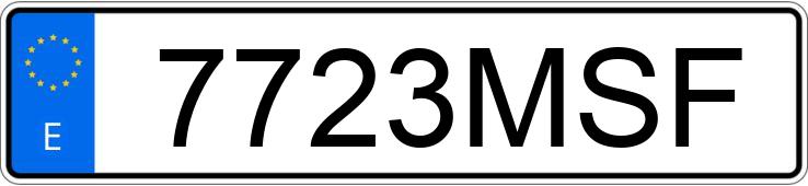 Numer rejestracyjny 7723MSF posiada VOLVO XC60