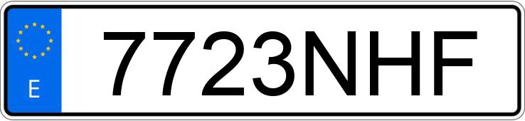 Numer rejestracyjny 7723NHF posiada BMW SERIE 1 Numer rejestracyjny 7723NHF posiada BMW SERIE 1