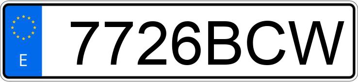 Numer rejestracyjny 7726BCW posiada BMW SERIE 3 Numer rejestracyjny 7726BCW posiada BMW SERIE 3