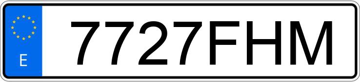 Numer rejestracyjny 7727FHM posiada ALFA ROMEO 147 Numer rejestracyjny 7727FHM posiada ALFA ROMEO 147