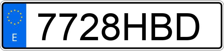 Numer rejestracyjny 7728HBD posiada HONDA ACCORD Numer rejestracyjny 7728HBD posiada HONDA ACCORD