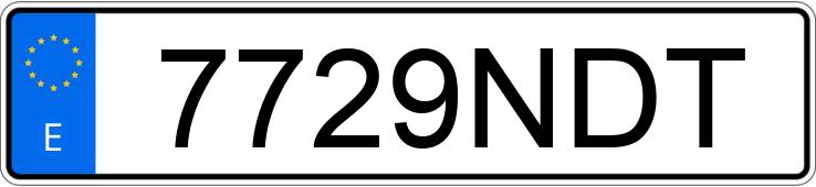 Numer rejestracyjny 7729NDT posiada RENAULT CLIO Numer rejestracyjny 7729NDT posiada RENAULT CLIO