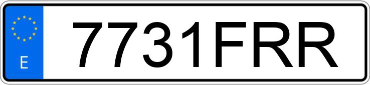 Numer rejestracyjny 7731FRR posiada SEAT LEON Numer rejestracyjny 7731FRR posiada SEAT LEON