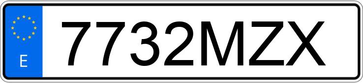 Numer rejestracyjny 7732MZX posiada MAZDA MAZDA3 Numer rejestracyjny 7732MZX posiada MAZDA MAZDA3