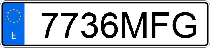 Numer rejestracyjny 7736MFG posiada KIA XCEED