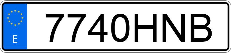 Numer rejestracyjny 7740HNB posiada AUDI Q3 Numer rejestracyjny 7740HNB posiada AUDI Q3